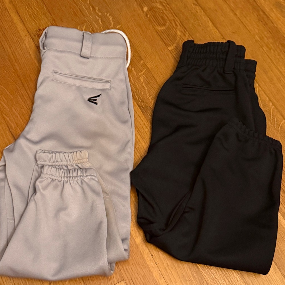 Boys’ Black and Gray baseball pants